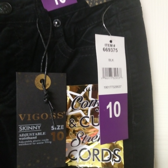 Vigoss The Jagger Girls Black pants New - Picture 2 of 3